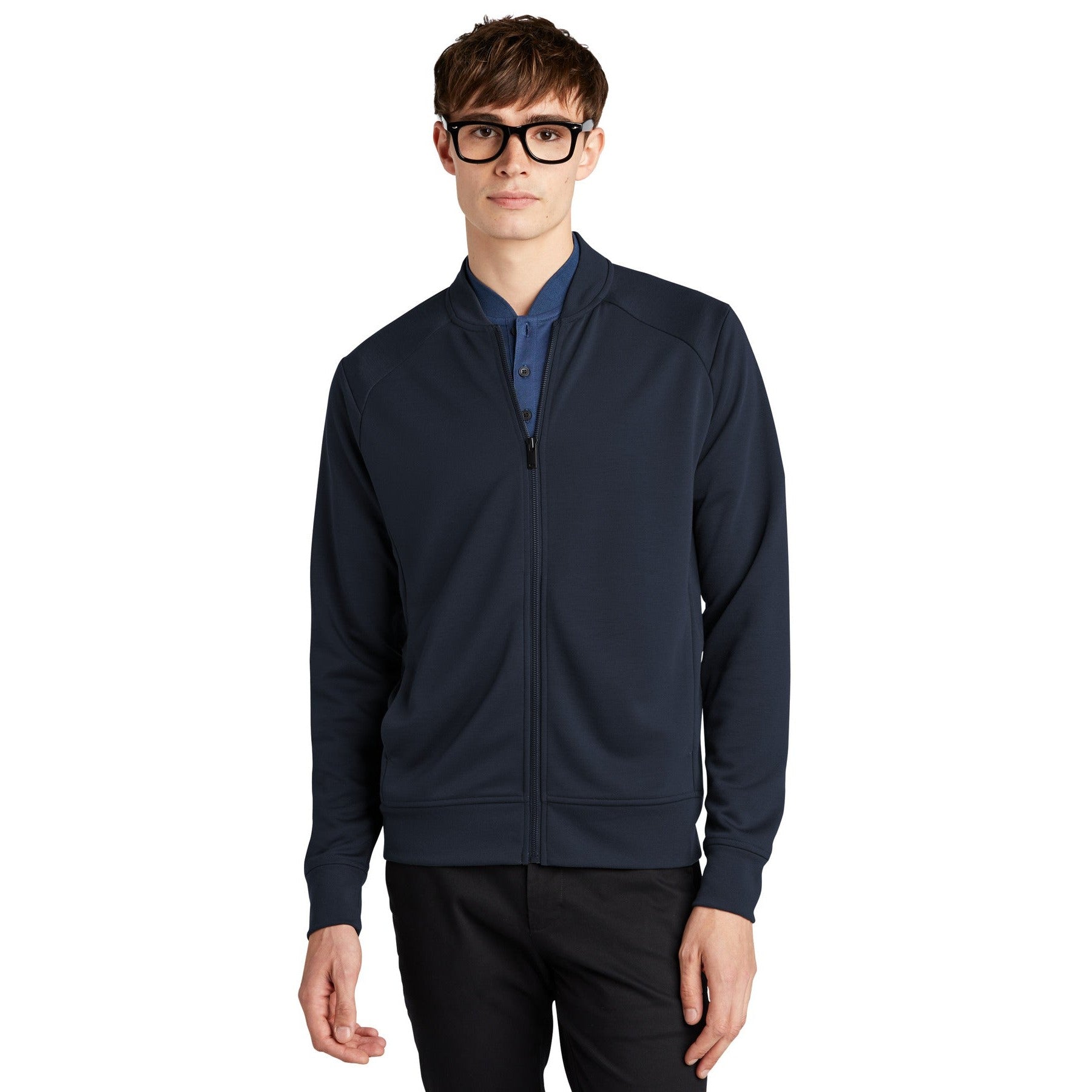 Mercer+Mettle-Mercer+Mettle® Double-Knit Bomber MM3000-MedTech-3